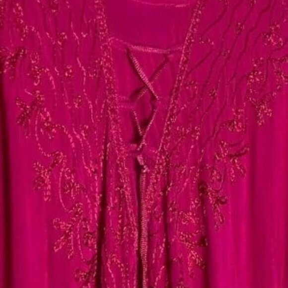 Gorgeous Indian rayon umbrella/beach dress. Free size - Picture 4 of 13